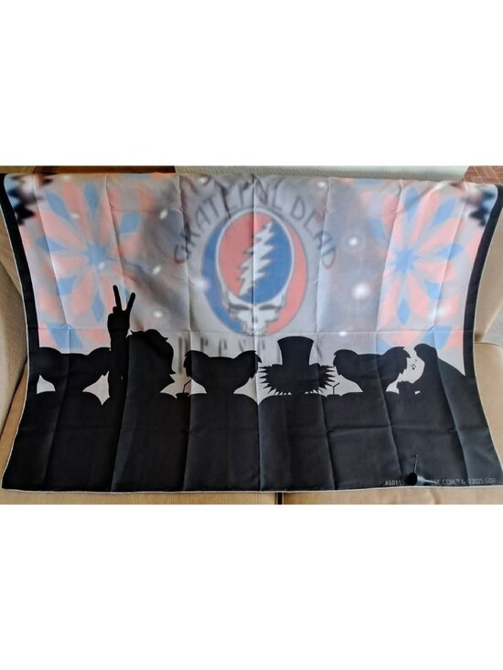Grateful Dead Other - New Grateful Dead Bears Movie Night Tapestry Decor Wall Hanging NIP Poster Skull